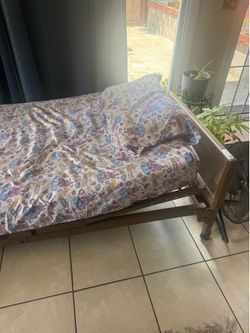 Fully functional hospital bed