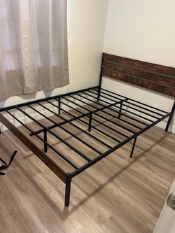 Queen bed frame