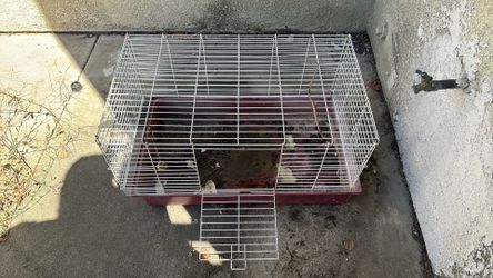Hamster or rabbit cage