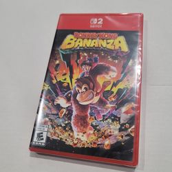 NINTENDO SWITCH 2 DONKEY KONG BANANZA BRAND NEW FACTORY SEALED