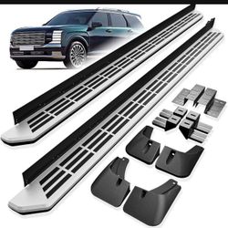 YZONA Side Steps Compatible with 2026 Hyundai Palisade (SE/SEL/Calligraphy/Limited), Heavy-Duty Aluminum Alloy Rails, 500 Ib Capacity Nerf Bars Brand 