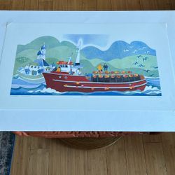 Rie Munoz Crabber-Unalaska