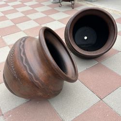 New Flower Pots Made Out Of Clay Perfect Gift 🎁 