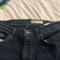 wrangler pants dark blue 30x32