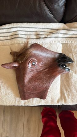 Latex Horse Mask