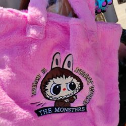 👜 Trendy Labubu Fuzzy Handbag - BRAND NEW