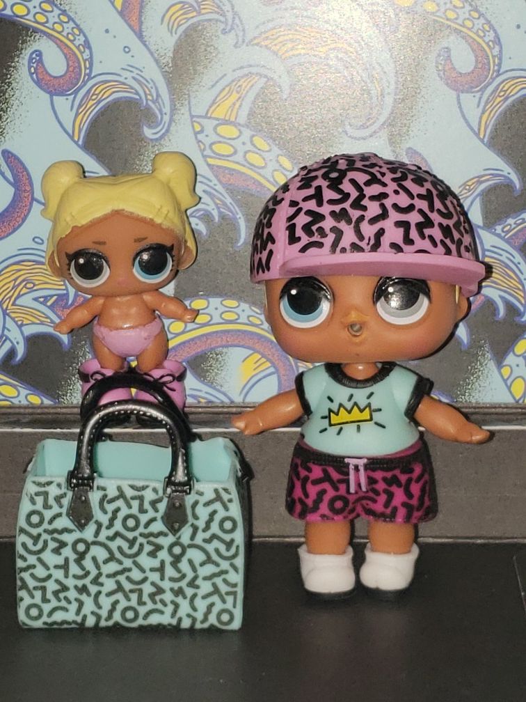 LOL Surprise Dolls BIG+LIL SCRIBBLES Bundle Lot