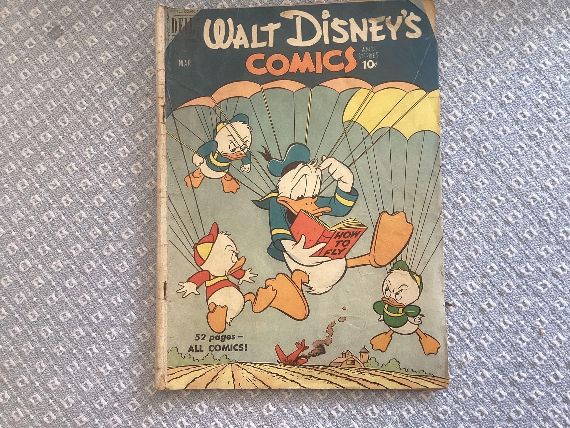 Dell Comic Book—-Donald Duck Vol11. #6 Good Used Condition 