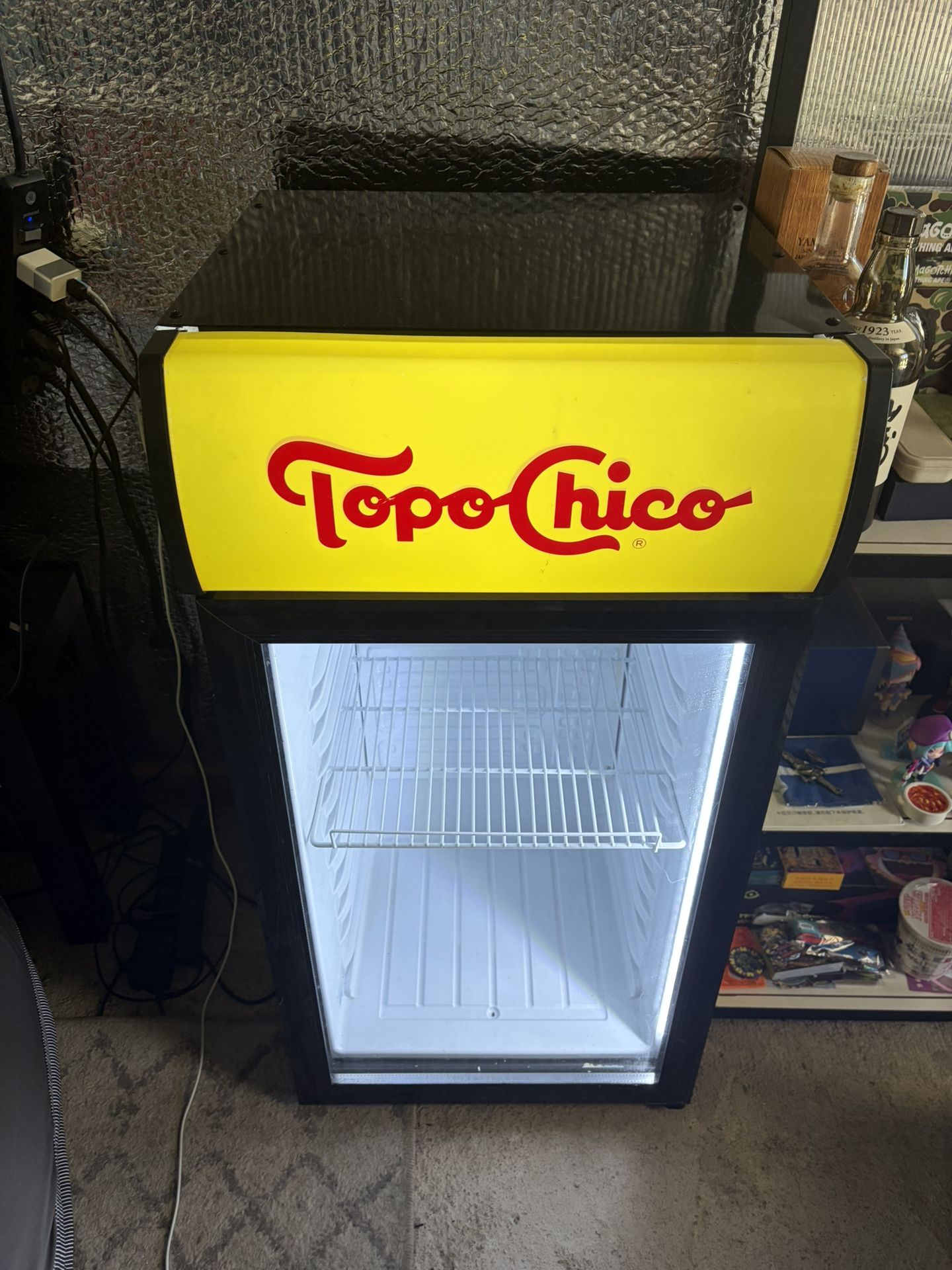 Topo Chico Mini Retail Fridge