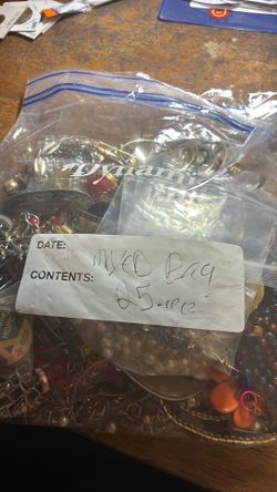 I have a bag of mixed jewelry 10.25 pounds