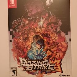 Blazing Strike Limited Edition Nintendo Switch Game 