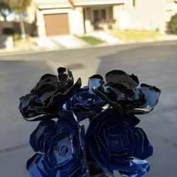 Welded flowers or other welded artwork