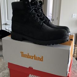 Black Timberland Boots Size 11