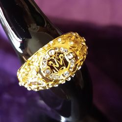 Men's Crown Diamond Wedding Ring