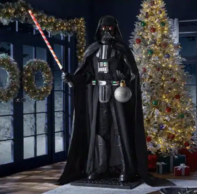 In hand & NIB 7 ft Darth Vader Animated LED
