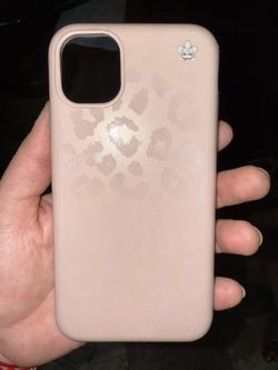 Velvet Caviar iPhone 11 Nude Pink Leopard Phone Case