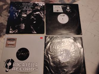 Old vinyl records