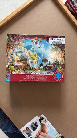 Ceaco Mediterranean Terrace View - 1000 Piece Puzzle
