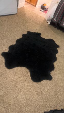 Black hairy rock