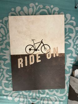 Ride on canvas picture