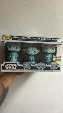 Funko Pop Star Wars Force Ghost 3 Pack