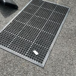 Rubber Kitchen Safety Mat - 36”x60”  Brand New  ( One Small Tear In Underside )  With Tags 