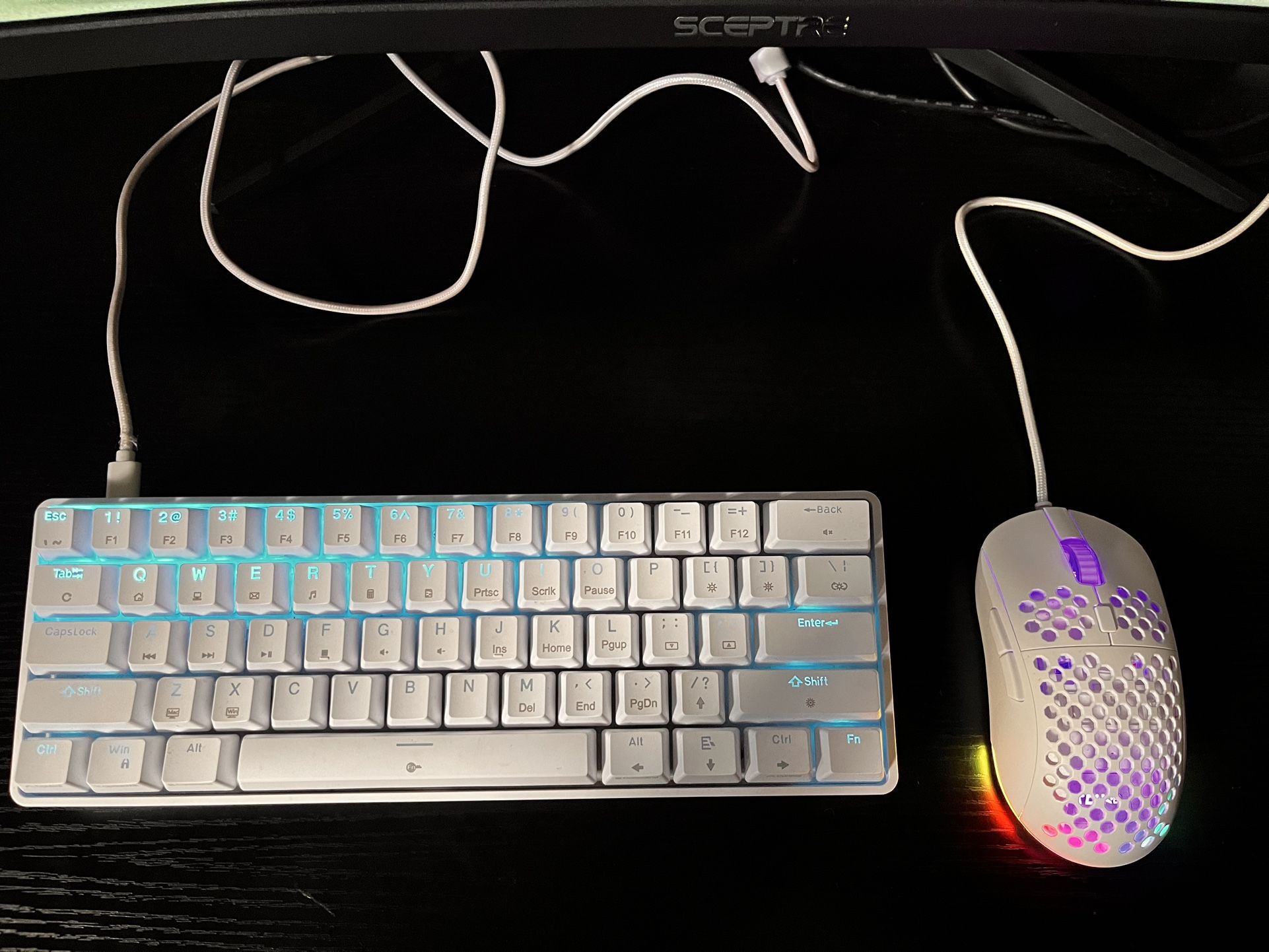 TMKB 60% Percent Keyboard Mouse Combo - Brown Switch