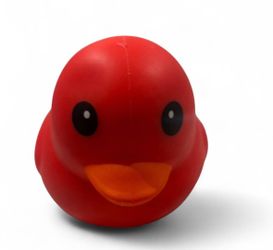 Red Squeezy Duck Squishy