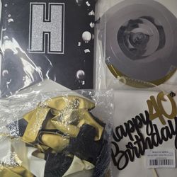 Birthday Party Supplies 