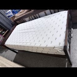 Twin Bed Frame And Mattress 