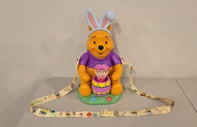 ​🐰 Official Disney Parks Winnie the Pooh Easter Bunny Popcorn Bucket with Pop up Piglet