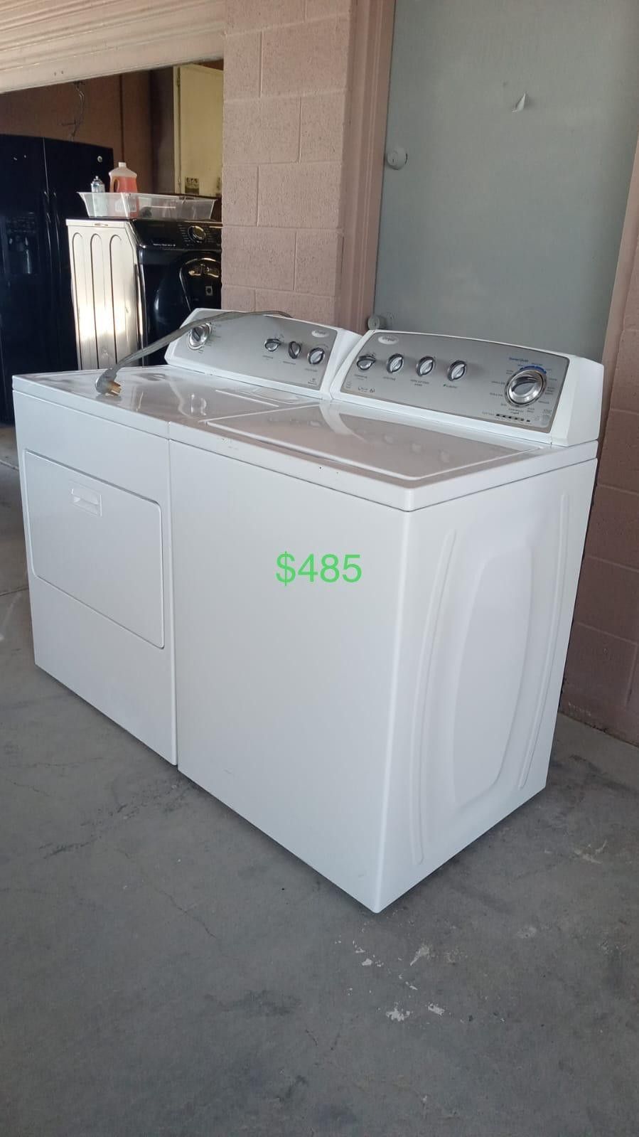 Nice Whirlpool Washer And Whirpool Electric Dryer.