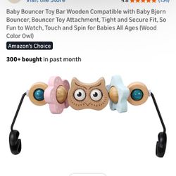 New Baby Bjorn Bouncer Toy Bar