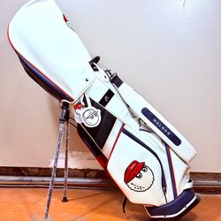 Brand New Malbon White Golf Bag Stand