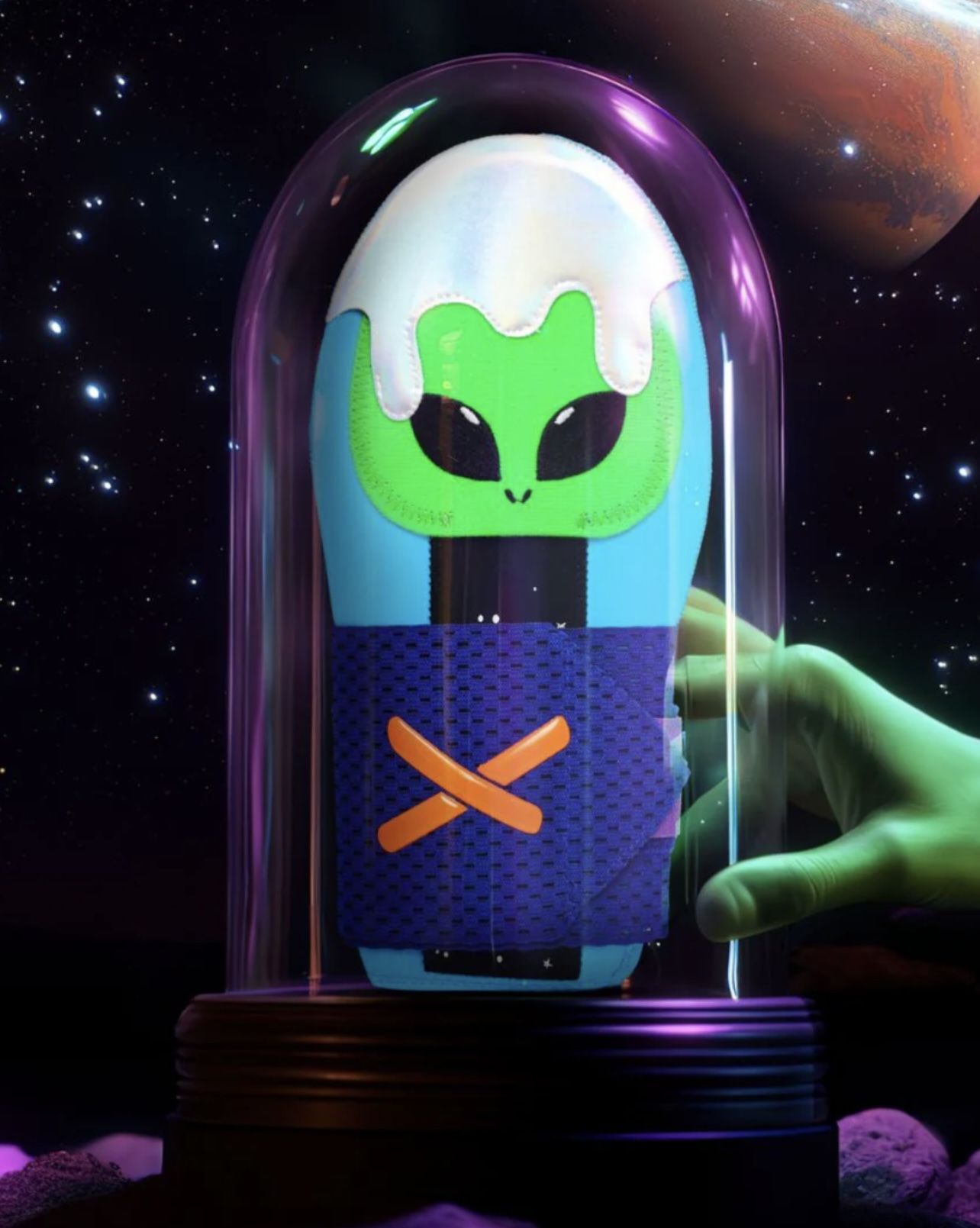 Absolutely Ridiculous PRINCE FROM OUTER SPACE Sliding Mitt 2.0 (ADULT SIZED)