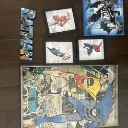 superhero picture frames