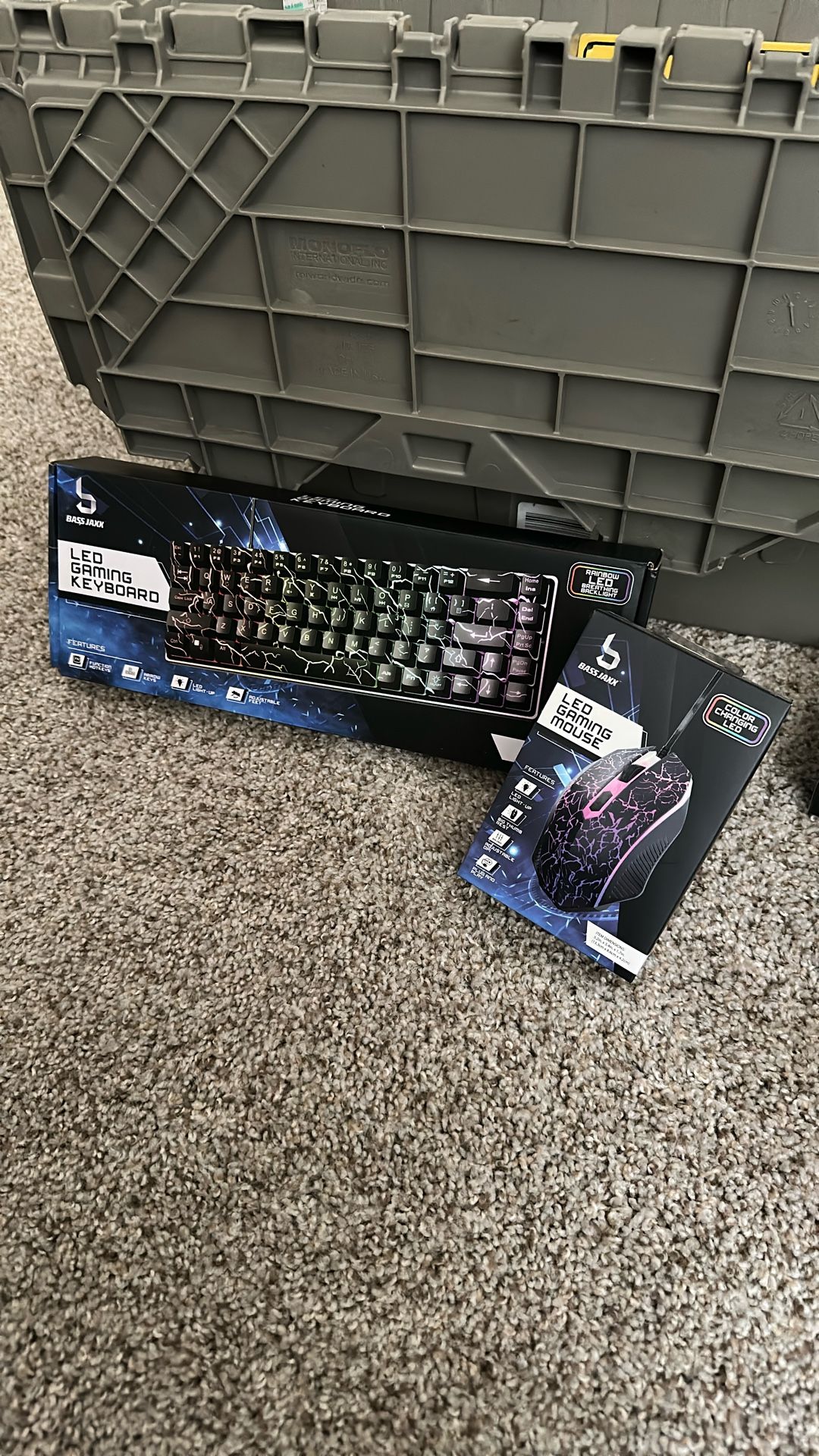 LED Gaming Keyboard & Mouse