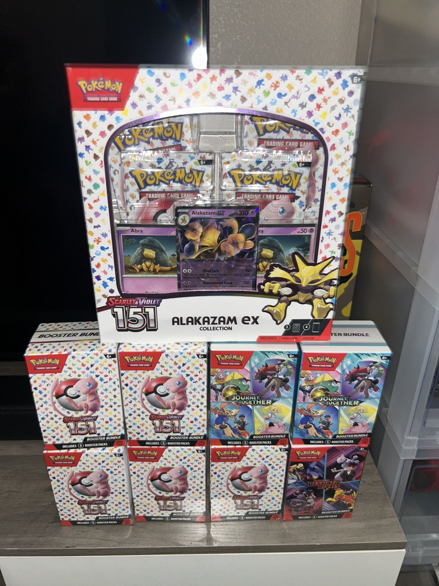 Pokemon Booster Bundles 151, Destined Rivals, Journey Together