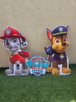 PAW Patrol Cardboard Cutout Standees Set