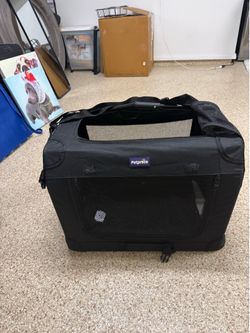 Collapse dog carrier