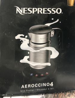 Nespresso Aeroccino 4 Chrome Milk Frother