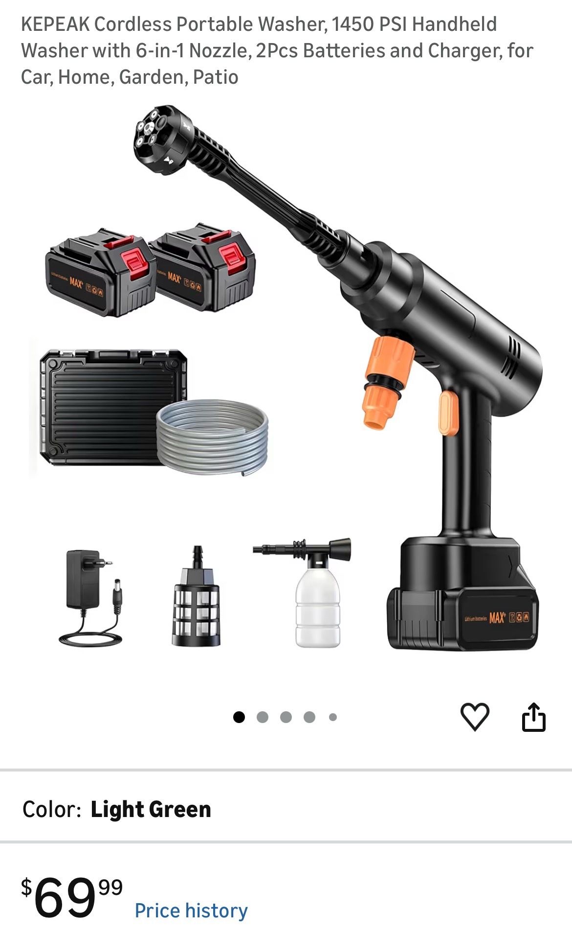 Cordless Portable Washer