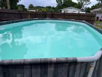 Intel Sand Filter Pump and Pool