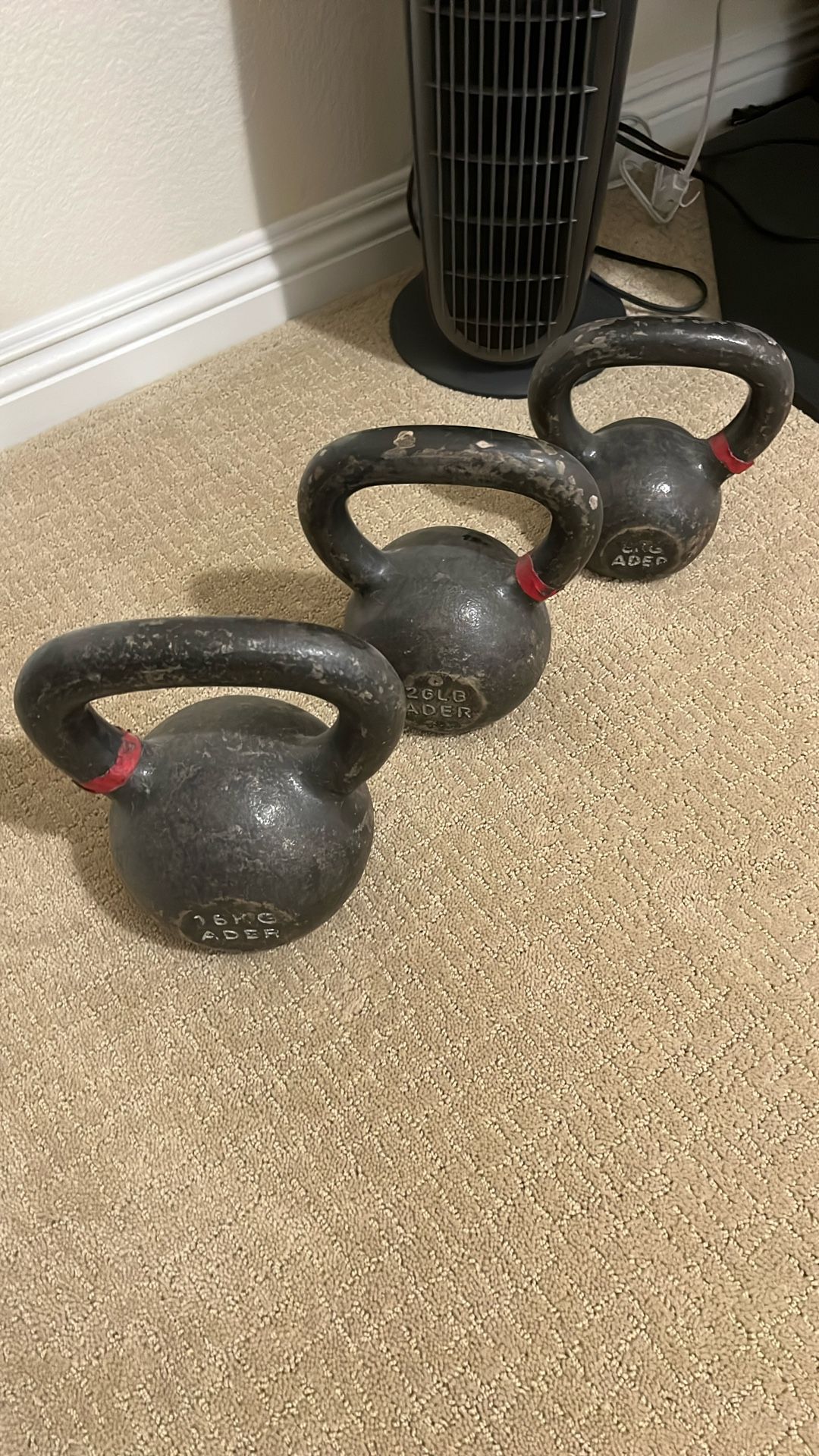 Exercise equipment, weights