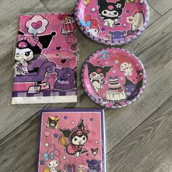 Kuromi & My Melody Party Supplies