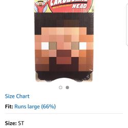 3D Minecraft head