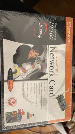 Brand New Fast Ethernet Network Card Never Opened