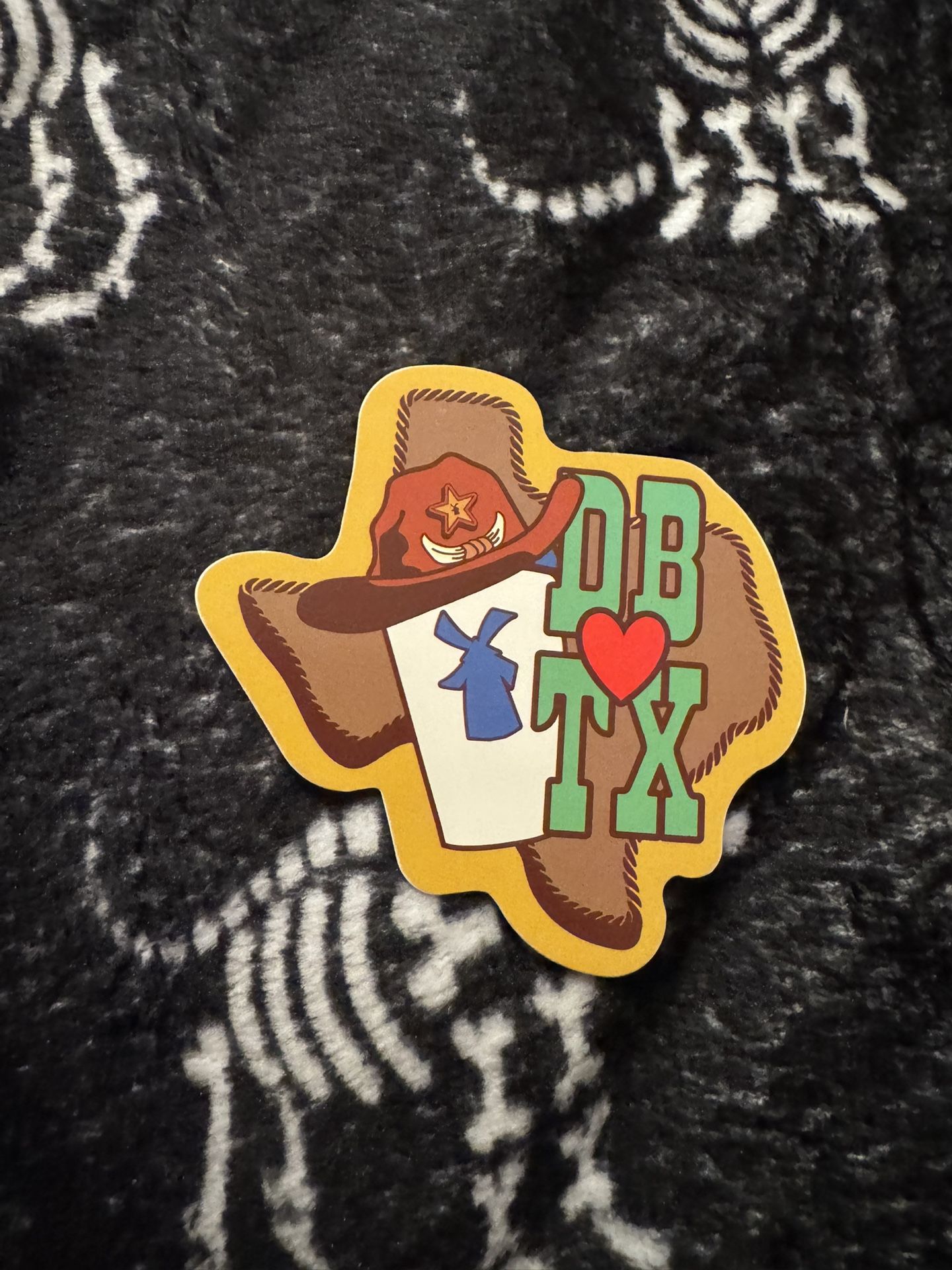 Dutch Bros Texas Flood Relief Sticker