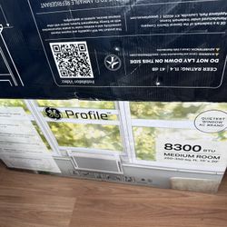 GE Profile ClearView™ 8,300 BTU Smart Ultra Quiet Window Air Conditioner for Medium Rooms up to 350 sq. ft.  