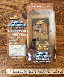 Frank Thomas Sports Illustrated Fine Pewter Series 1 Figure w/ COA MLB 1997
